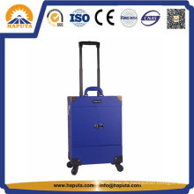 PVC Surface Travel Trolley Beauty Case mit Spiegel